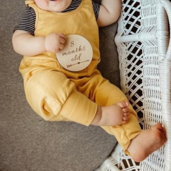 SOLD Hanna Andersson French Terry Pocket Overalls - Picture 7 of 7